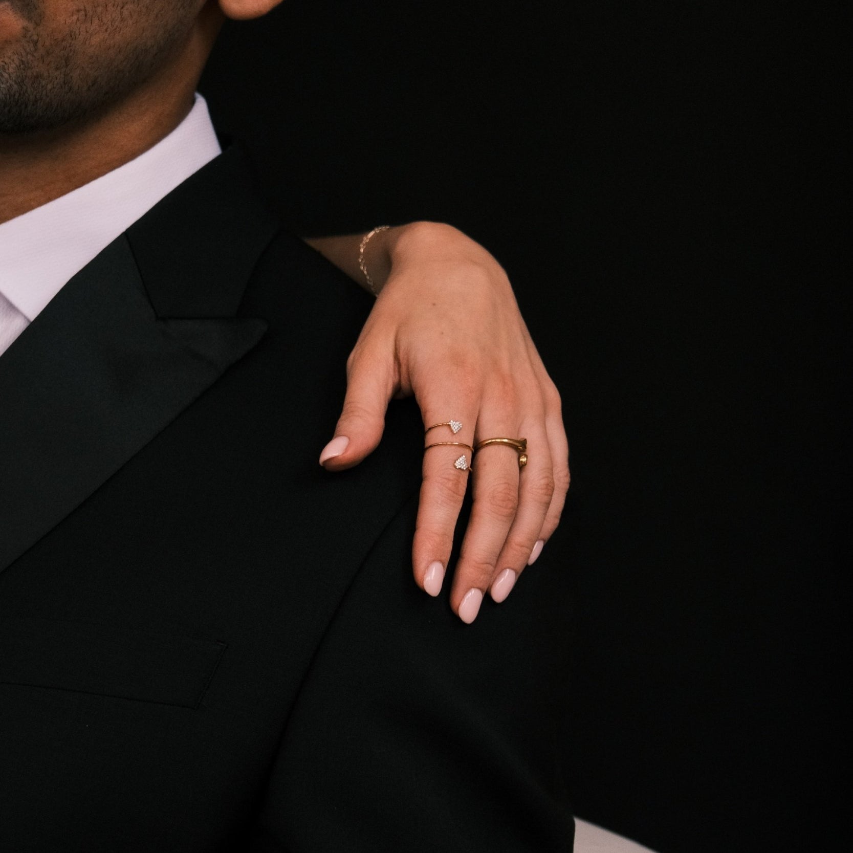 LOVE SPIRAL ADJUSTABLE RING best gold plated tarnish and water resistant piece by Irish Jewellery brand - Lynott Jewellery