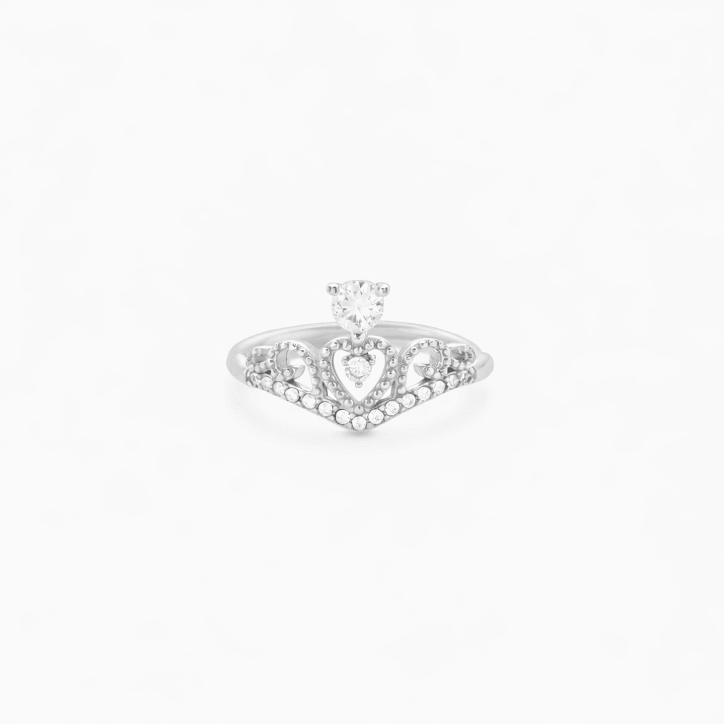 BLISS CROWN ADJUSTABLE RING best gold plated tarnish and water resistant piece by Irish Jewellery brand - Lynott Jewellery