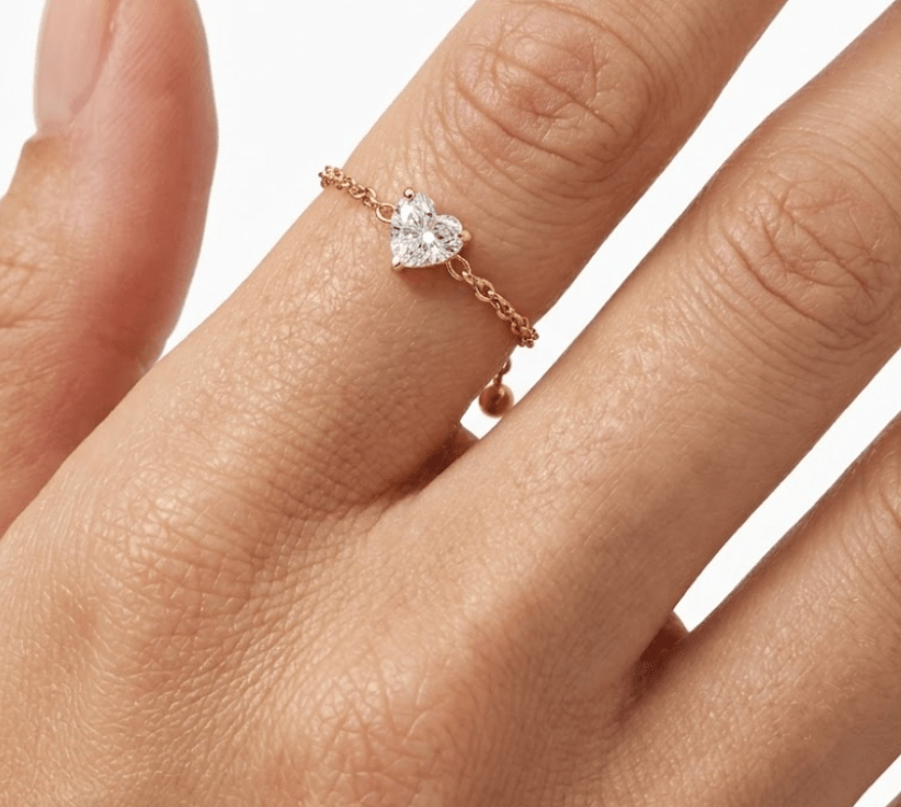 POP OF PINKY RING best gold plated tarnish and water resistant piece by Irish Jewellery brand - Lynott Jewellery
