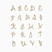 MEGAN FORTE CLARKE CHRONICALLY ONLINE INITIAL CHARM NECKLACE best gold plated tarnish and water resistant piece by Irish Jewellery brand - Lynott Jewellery
