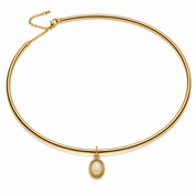 ORBIT PEARL CHARM best gold plated tarnish and water resistant piece by Irish Jewellery brand - Lynott Jewellery