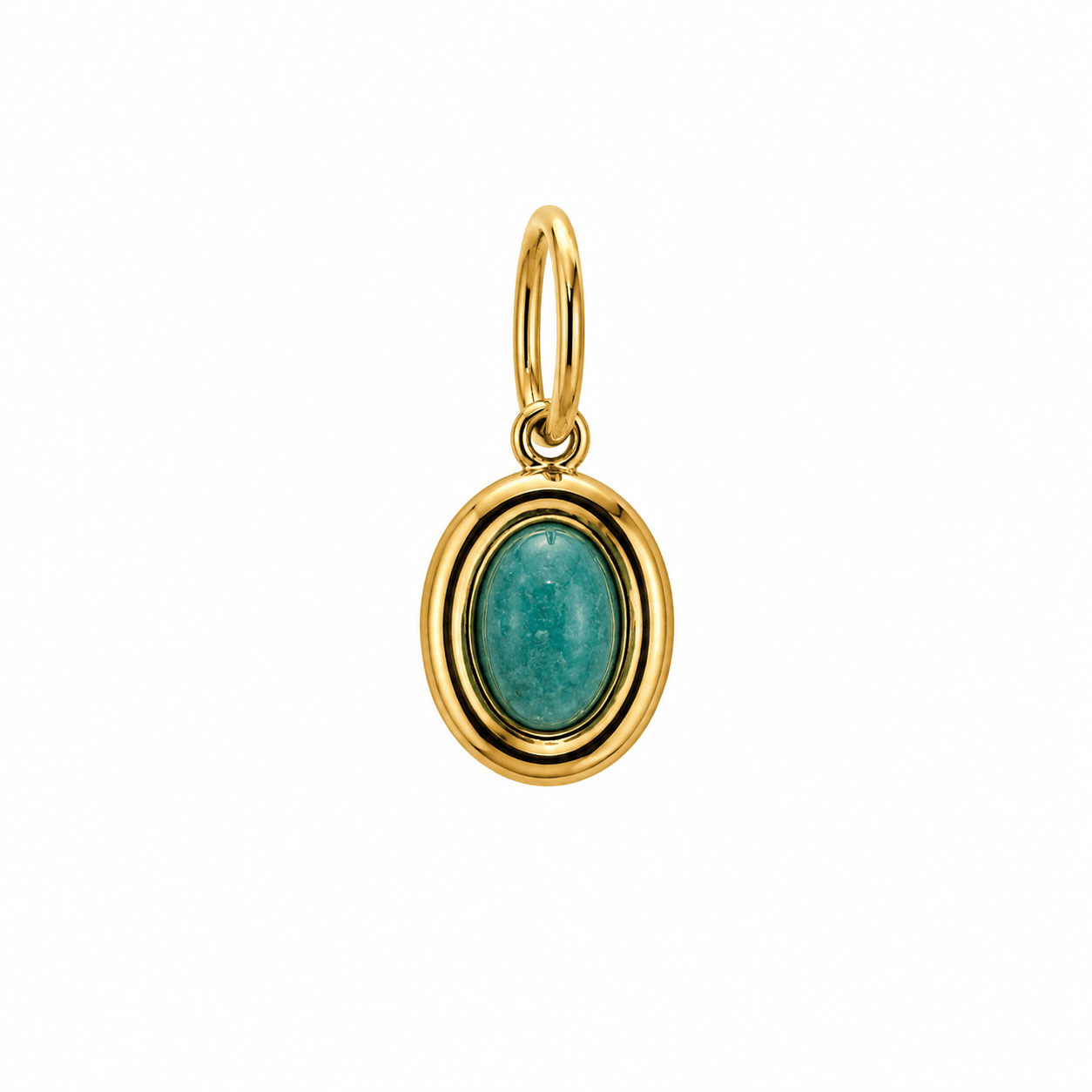 ORBIT OCEAN CHARM best gold plated tarnish and water resistant piece by Irish Jewellery brand - Lynott Jewellery
