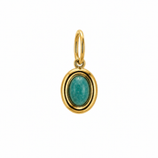 ORBIT OCEAN CHARM best gold plated tarnish and water resistant piece by Irish Jewellery brand - Lynott Jewellery
