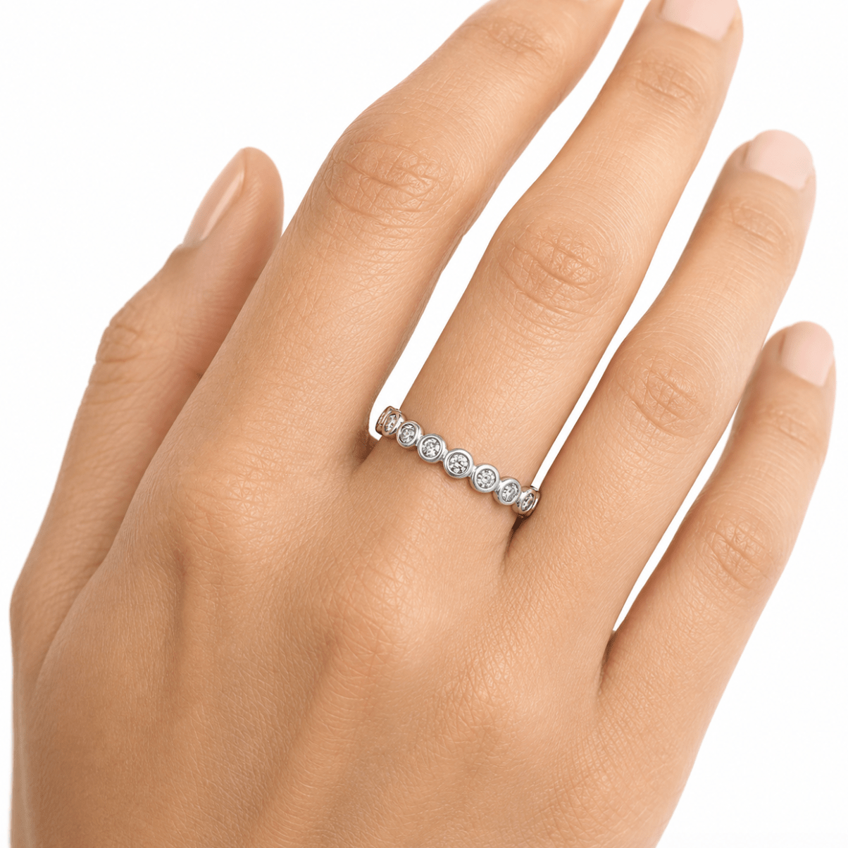 DOTTIE SPARKLE RING best gold plated tarnish and water resistant piece by Irish Jewellery brand - Lynott Jewellery