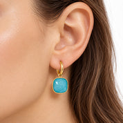PASTEL BLUE BABY EARRINGS