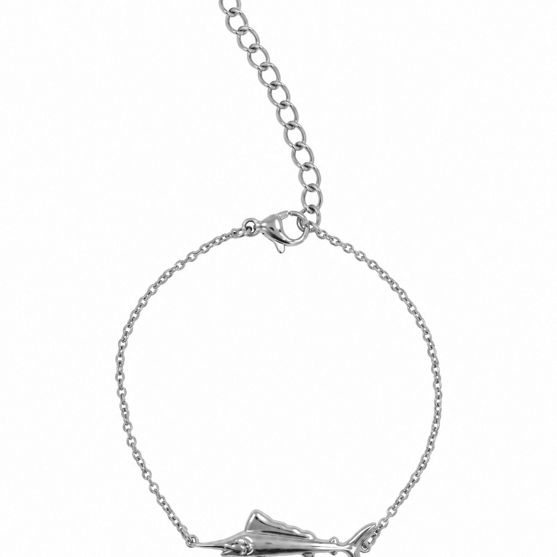 WILD TIDE SWORDFISH BRACELET best gold plated tarnish and water resistant piece by Irish Jewellery brand - Lynott Jewellery