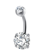 DISCO DOT BELLY BUTTON PIERCING