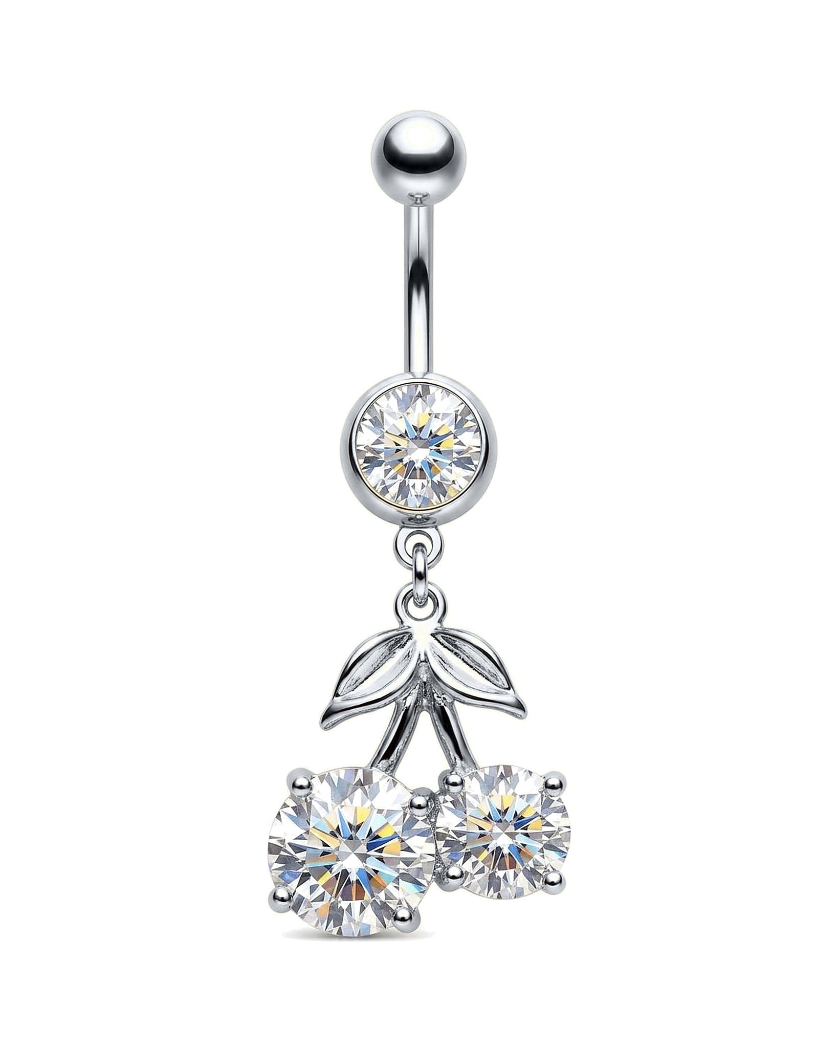 CHERRY BOMB BELLY BUTTON PIERCING