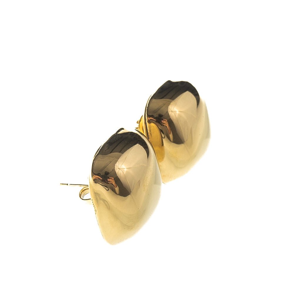 VIBEZ BUBBLE STUDS best gold plated tarnish and water resistant piece by Irish Jewellery brand - Lynott Jewellery