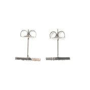 LIGHTENING BOLT STUDS best gold plated tarnish and water resistant piece by Irish Jewellery brand - Lynott Jewellery