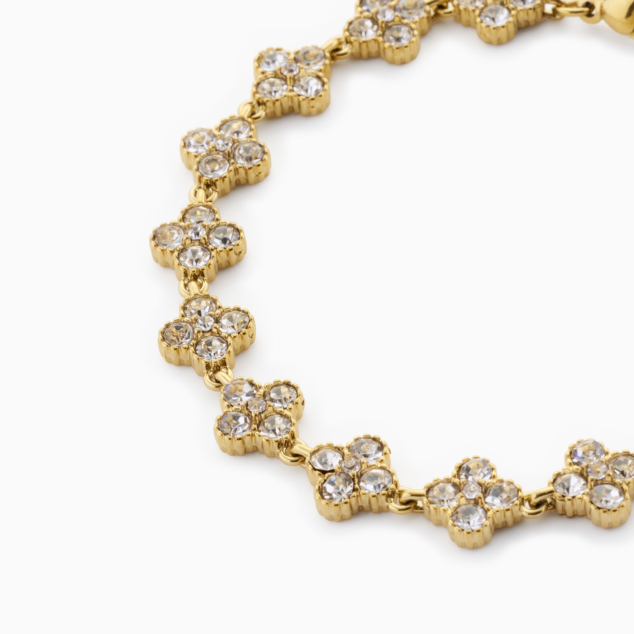 TOTAL GLAM BRACELET best gold plated tarnish and water resistant piece by - Lynott Jewellery