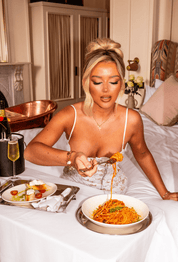 CHARLEEN X LYNOTT CROSS MY HEART INITIAL NECKLACE best gold plated tarnish and water resistant piece by Irish Jewellery brand - Lynott Jewellery