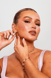 CHARLEEN X LYNOTT SUPERSTAR CHOKER best gold plated tarnish and water resistant piece by Irish Jewellery brand - Lynott Jewellery
