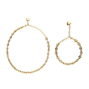 CHARLEEN X LYNOTT SUPERSTAR CHOKER best gold plated tarnish and water resistant piece by Irish Jewellery brand - Lynott Jewellery