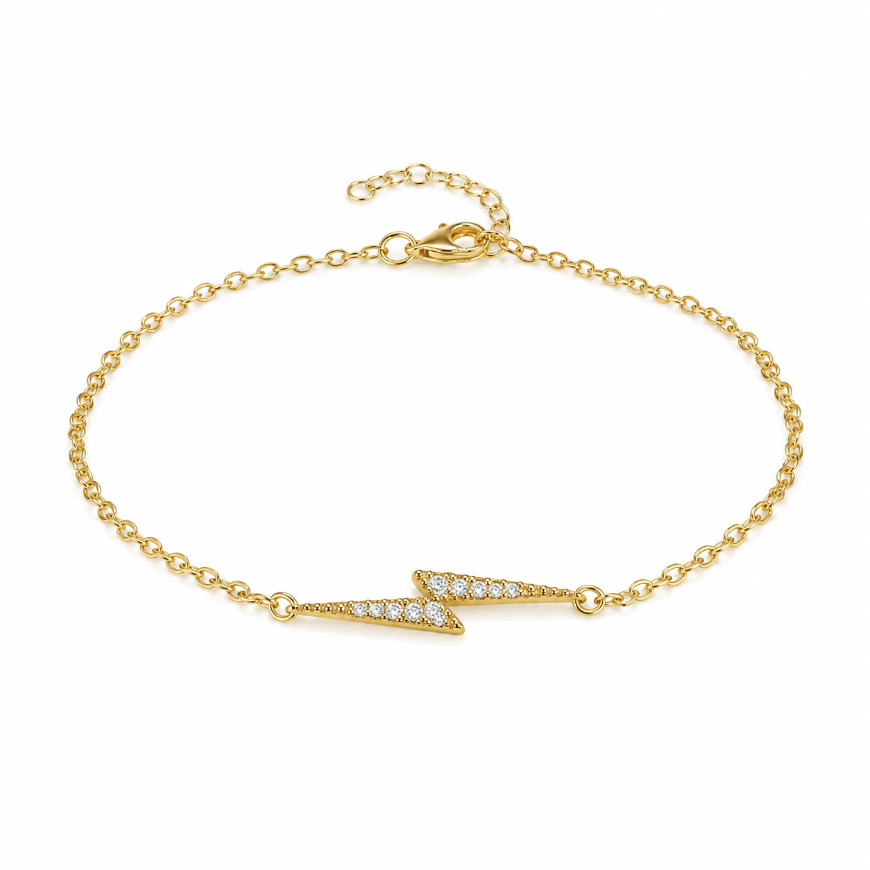 LUCKY STRIKE BRACELET best gold plated tarnish and water resistant piece by Irish Jewellery brand - Lynott Jewellery