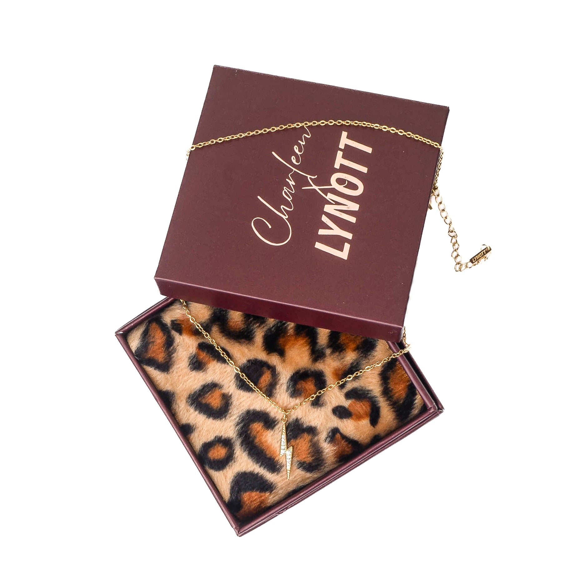 CHARLEEN X LYNOTT LUCKY STRIKE NECKLACE best gold plated tarnish and water resistant piece by - Lynott Jewellery