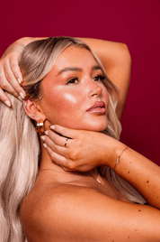 CHARLEEN X ANGEL ADJUSTABLE RING best gold plated tarnish and water resistant piece by - Lynott Jewellery