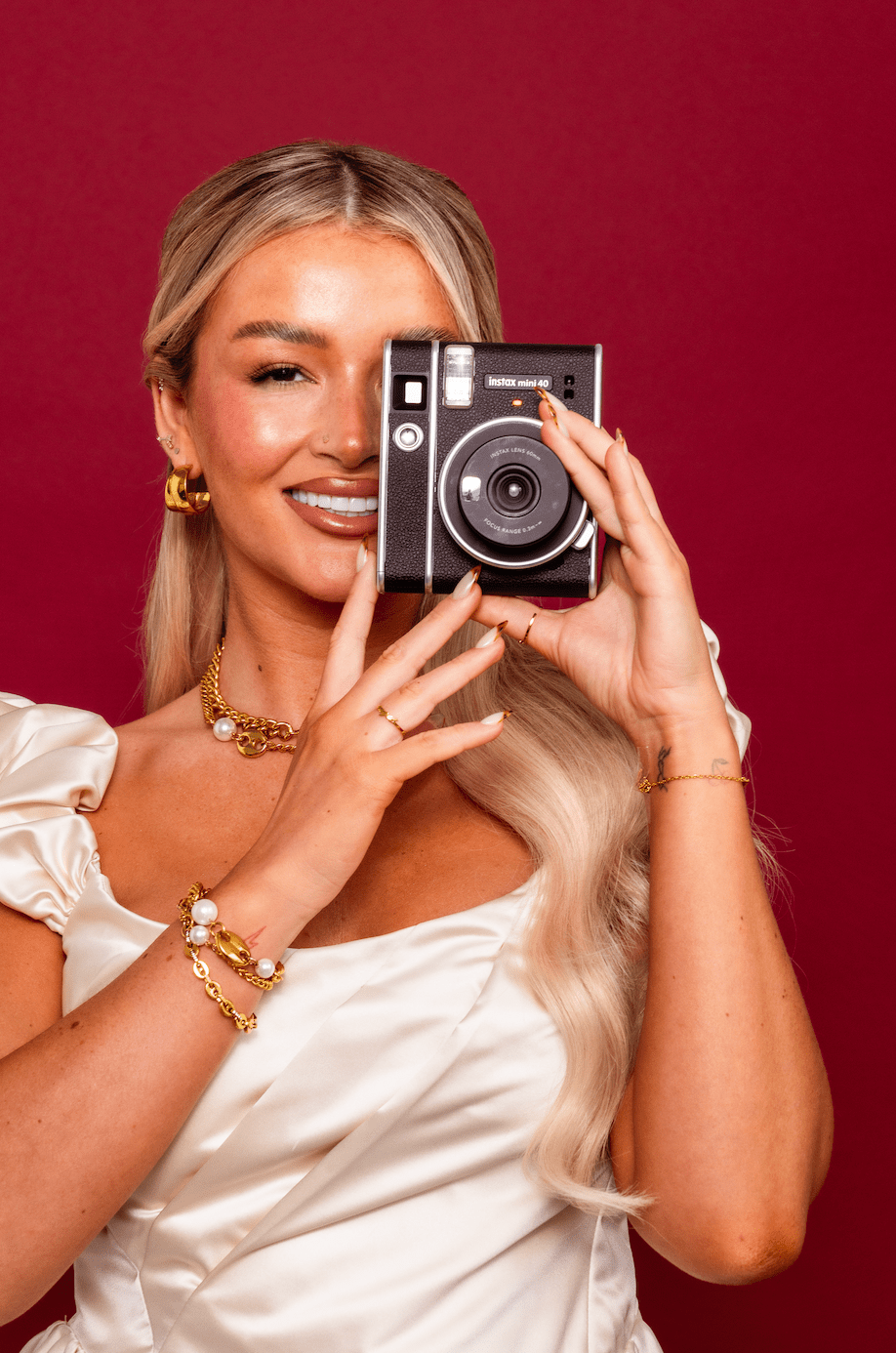 CHARLEEN X LYNOTT IT GIRL HOOPS best gold plated tarnish and water resistant piece by - Lynott Jewellery