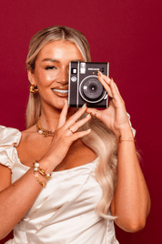 CHARLEEN X LYNOTT IT GIRL HOOPS best gold plated tarnish and water resistant piece by - Lynott Jewellery