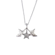 SECRET MESSAGE ENGRAVABLE STAR NECKLACE best gold plated tarnish and water resistant piece by Irish Jewellery brand - Lynott Jewellery