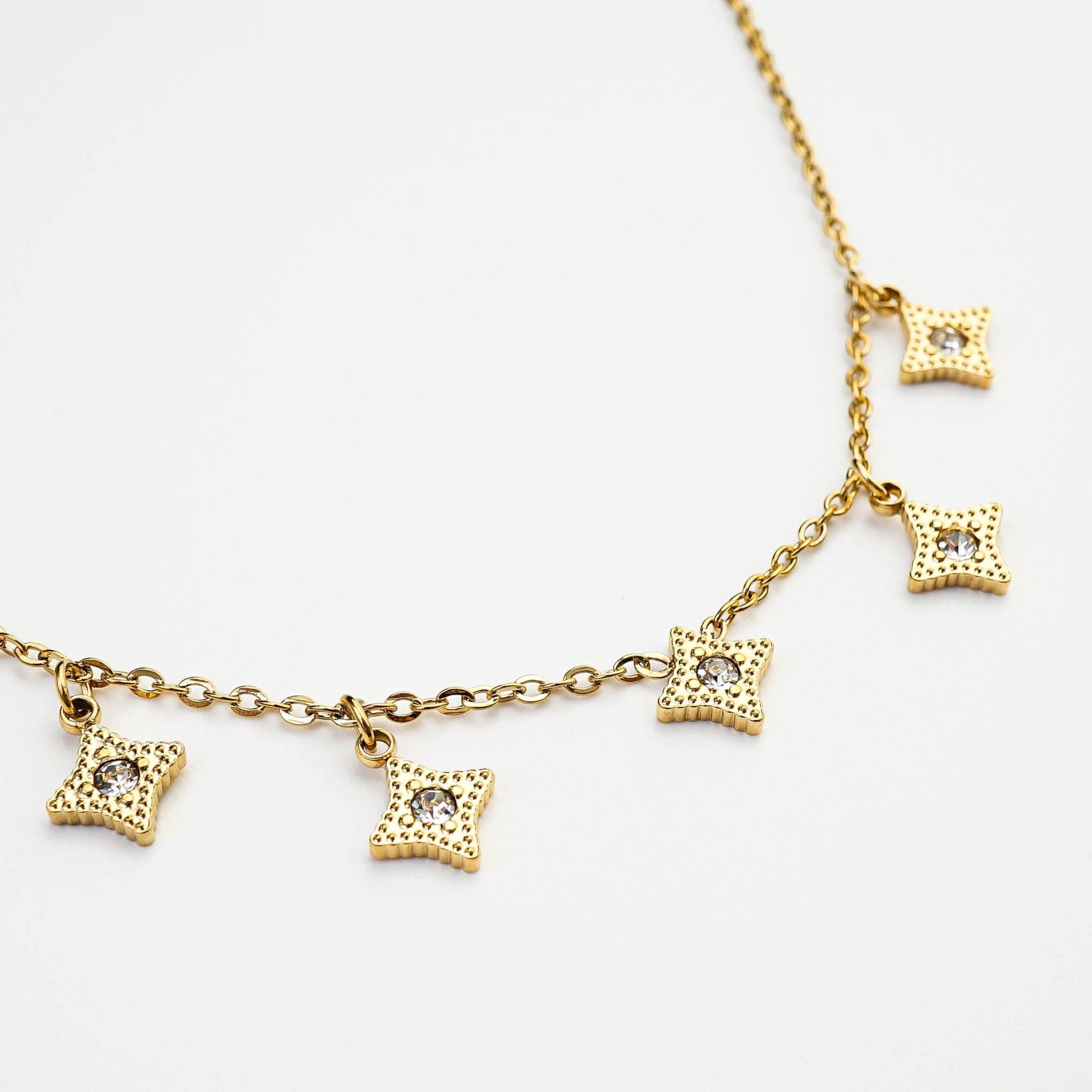 LIKE ROYALTY NECKLACE best gold plated tarnish and water resistant piece by - Lynott Jewellery