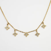 LIKE ROYALTY NECKLACE best gold plated tarnish and water resistant piece by - Lynott Jewellery