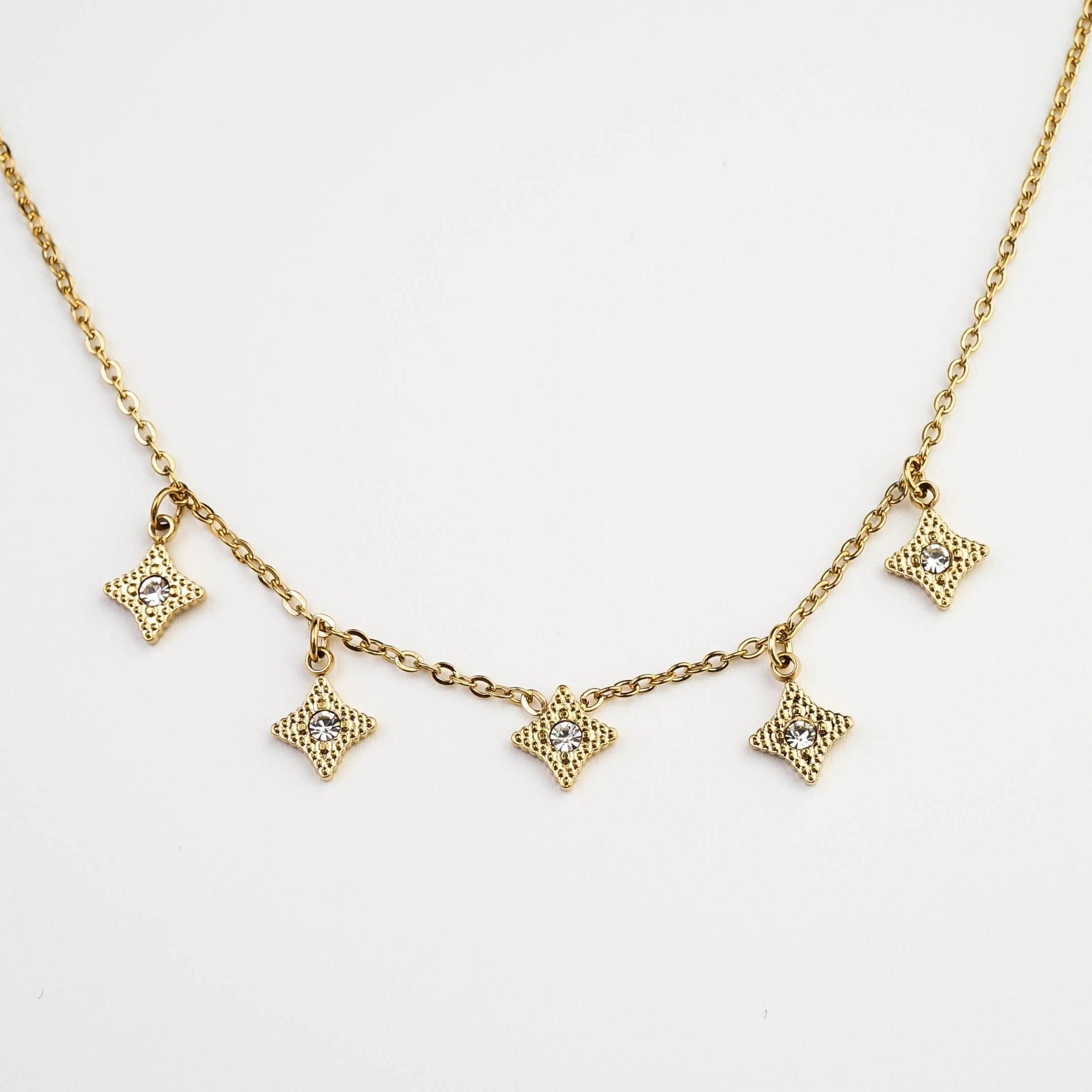 LIKE ROYALTY NECKLACE best gold plated tarnish and water resistant piece by - Lynott Jewellery