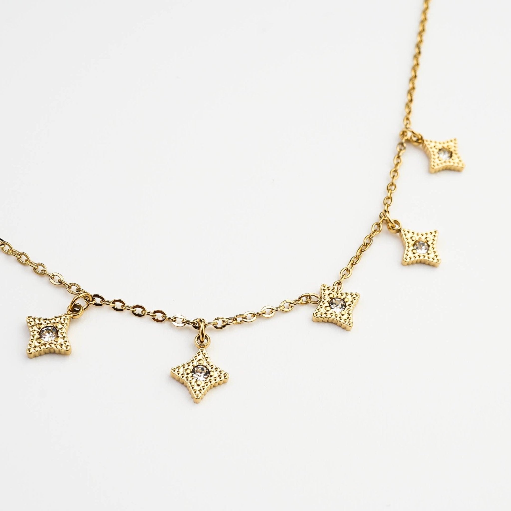 LIKE ROYALTY NECKLACE best gold plated tarnish and water resistant piece by - Lynott Jewellery