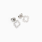 CLUSTER CLOVER STUDS best gold plated tarnish and water resistant piece by Irish Jewellery brand - Lynott Jewellery