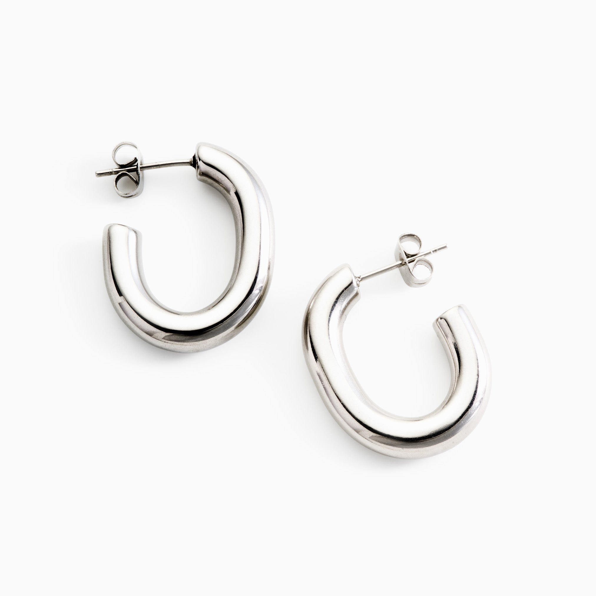 POPPI HOOP EARRINGS best gold plated tarnish and water resistant piece by Irish Jewellery brand - Lynott Jewellery