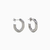 POPPI HOOP EARRINGS best gold plated tarnish and water resistant piece by Irish Jewellery brand - Lynott Jewellery