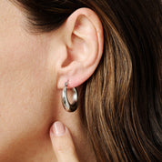 EVERYDAY HOOPS best gold plated tarnish and water resistant piece by Irish Jewellery brand - Lynott Jewellery