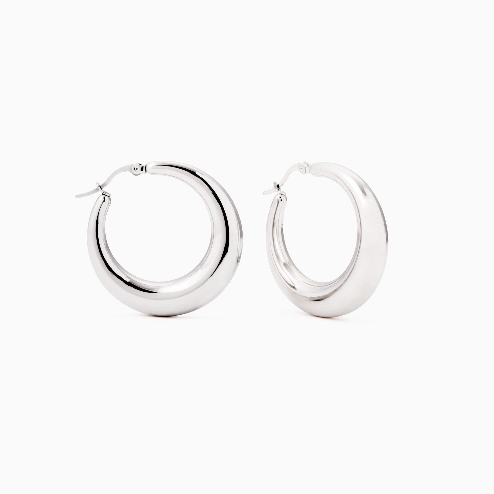 EVERYDAY HOOPS best gold plated tarnish and water resistant piece by Irish Jewellery brand - Lynott Jewellery