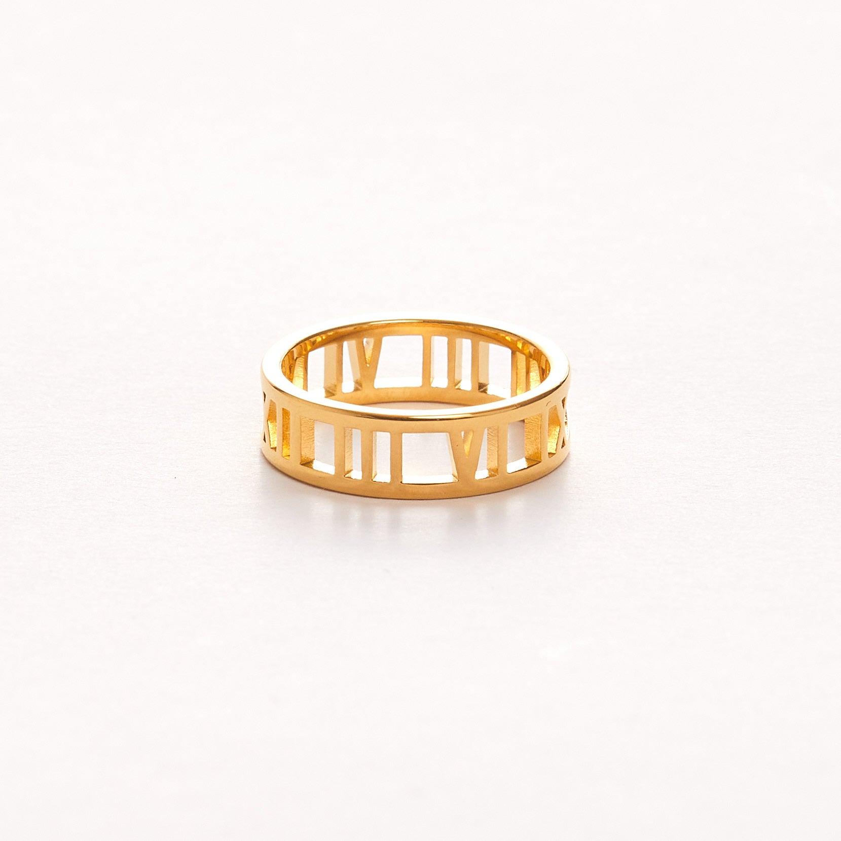 CALABASAS RING best gold plated tarnish and water resistant piece by - Lynott Jewellery