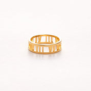 CALABASAS RING best gold plated tarnish and water resistant piece by - Lynott Jewellery