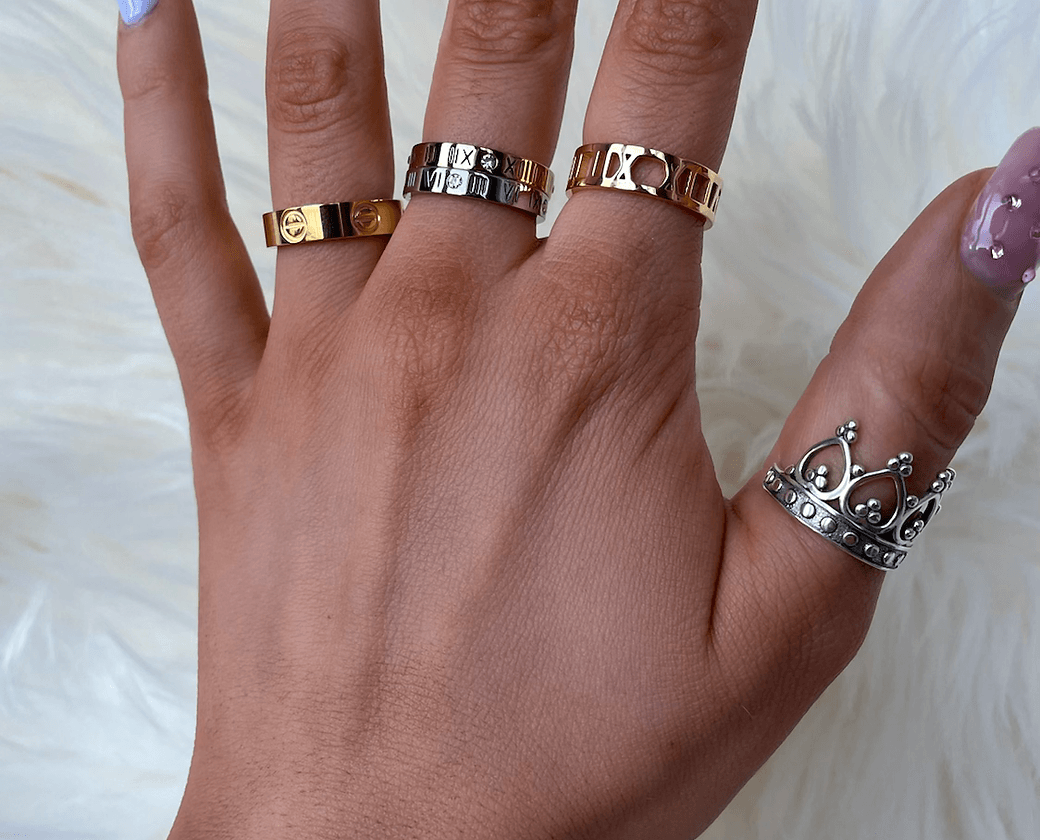 CALABASAS RING best gold plated tarnish and water resistant piece by - Lynott Jewellery