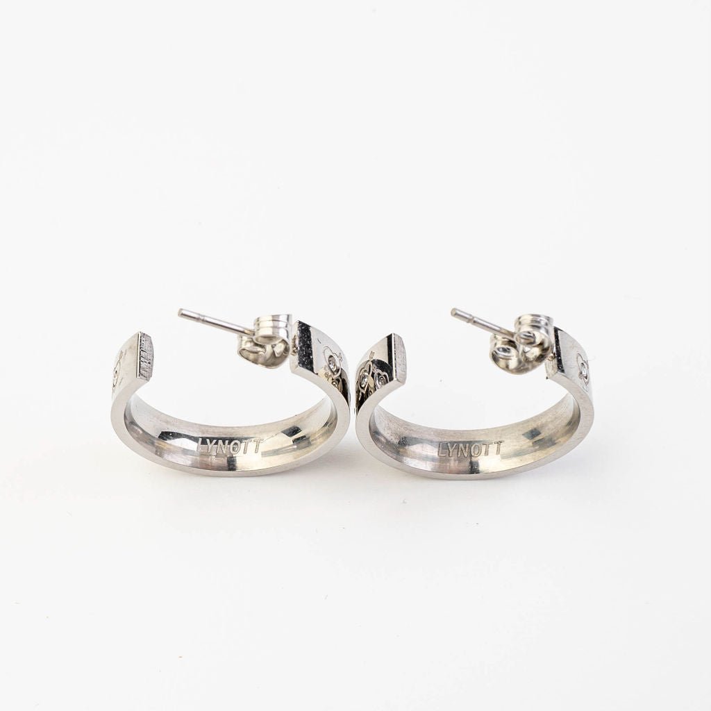 CUPID EARRINGS best gold plated tarnish and water resistant piece by Irish Jewellery brand - Lynott Jewellery