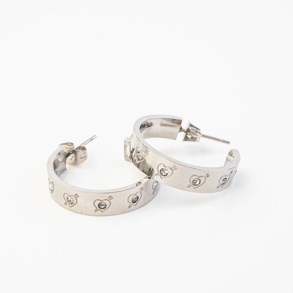 CUPID EARRINGS best gold plated tarnish and water resistant piece by Irish Jewellery brand - Lynott Jewellery