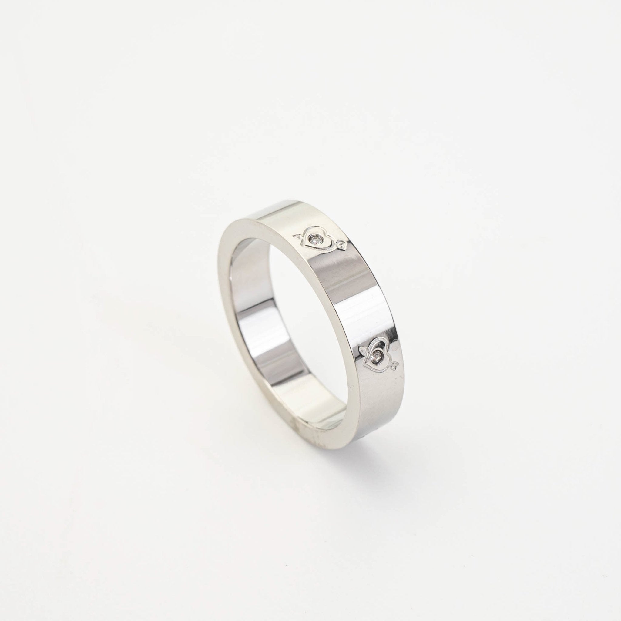 CUPID HEART RING best gold plated tarnish and water resistant piece by Irish Jewellery brand - Lynott Jewellery