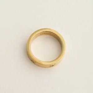 CUPID HEART RING best gold plated tarnish and water resistant piece by Irish Jewellery brand - Lynott Jewellery
