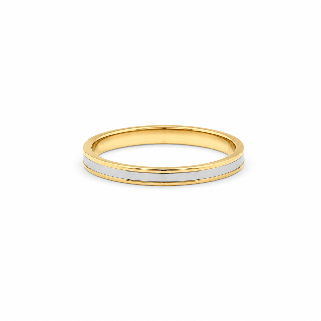 ETERNITY BAND RING best gold plated tarnish and water resistant piece by Irish Jewellery brand - Lynott Jewellery