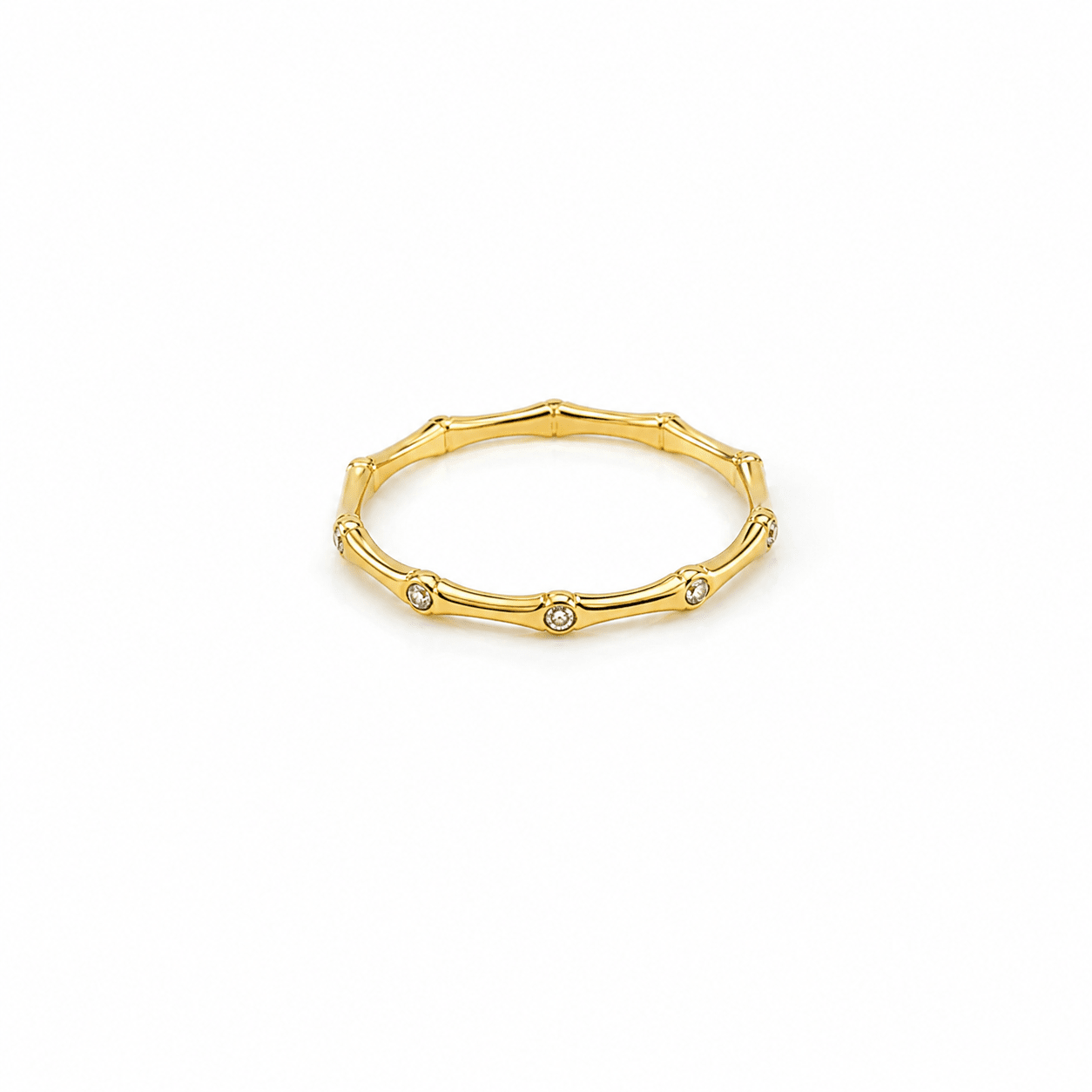 KARLA RING best gold plated tarnish and water resistant piece by Irish Jewellery brand - Lynott Jewellery