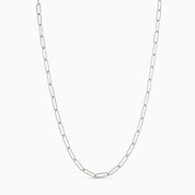 PAPERCLIP NECKLACE best gold plated tarnish and water resistant piece by Irish Jewellery brand - Lynott Jewellery