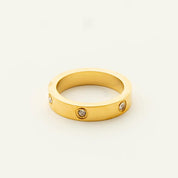 DREAM RING best gold plated tarnish and water resistant piece by Irish Jewellery brand - Lynott Jewellery
