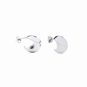 DOME HOOPS best gold plated tarnish and water resistant piece by Irish Jewellery brand - Lynott Jewellery