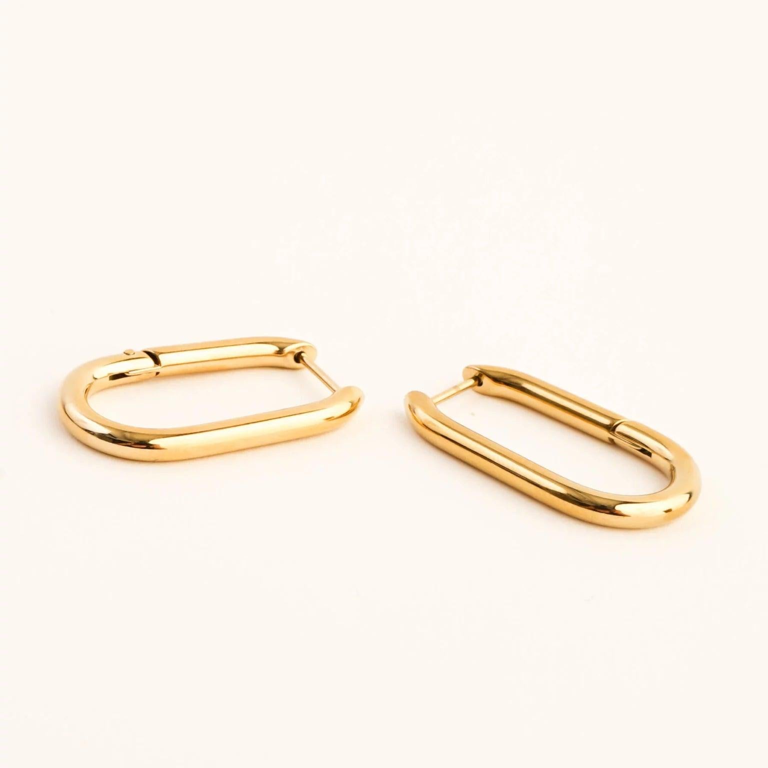 POLLY HOOPS best gold plated tarnish and water resistant piece by Irish Jewellery brand - Lynott Jewellery