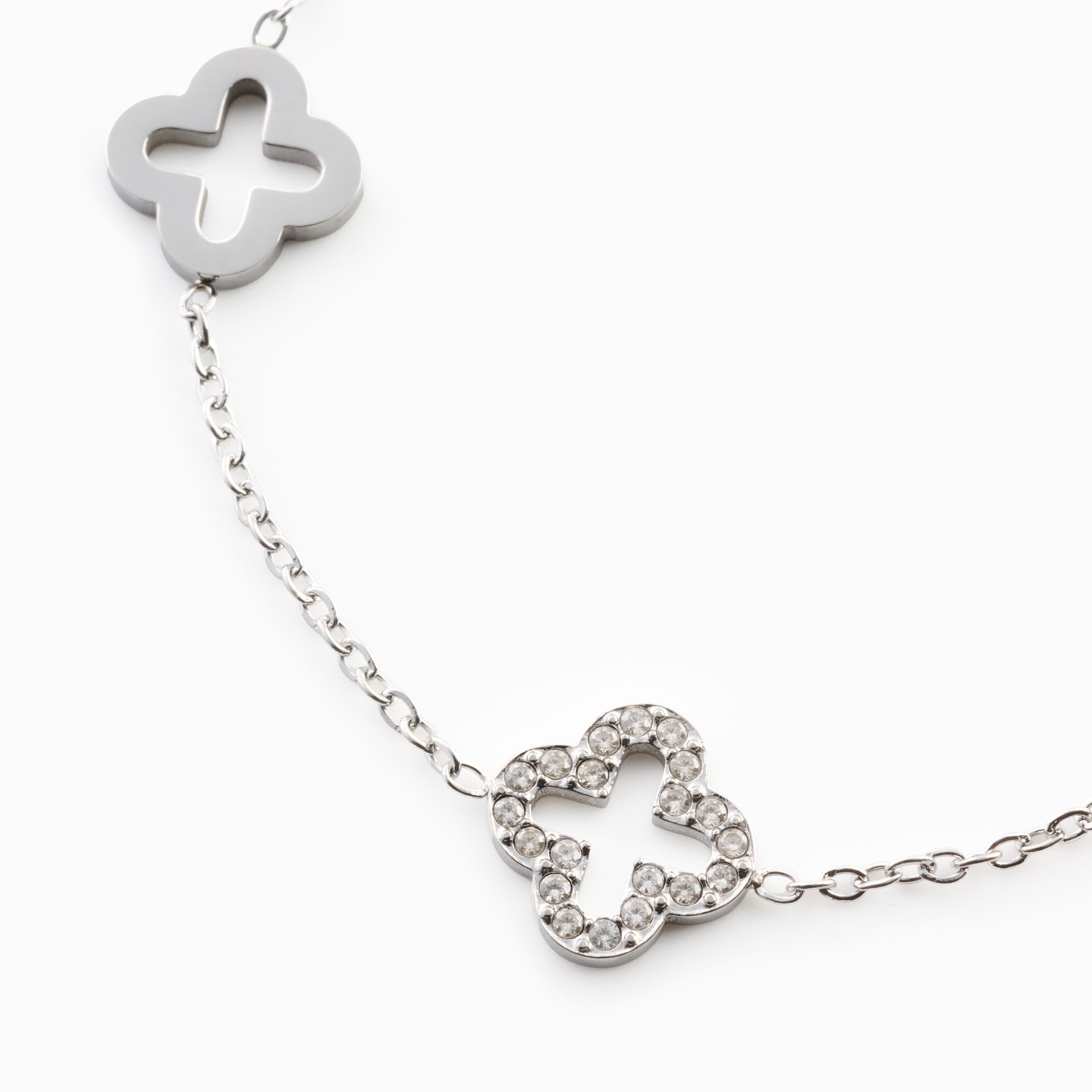 MULTI CLOVER BRACELET best gold plated tarnish and water resistant piece by - Lynott Jewellery