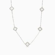 MULTI CLOVER NECKLACE best gold plated tarnish and water resistant piece by Irish Jewellery brand - Lynott Jewellery