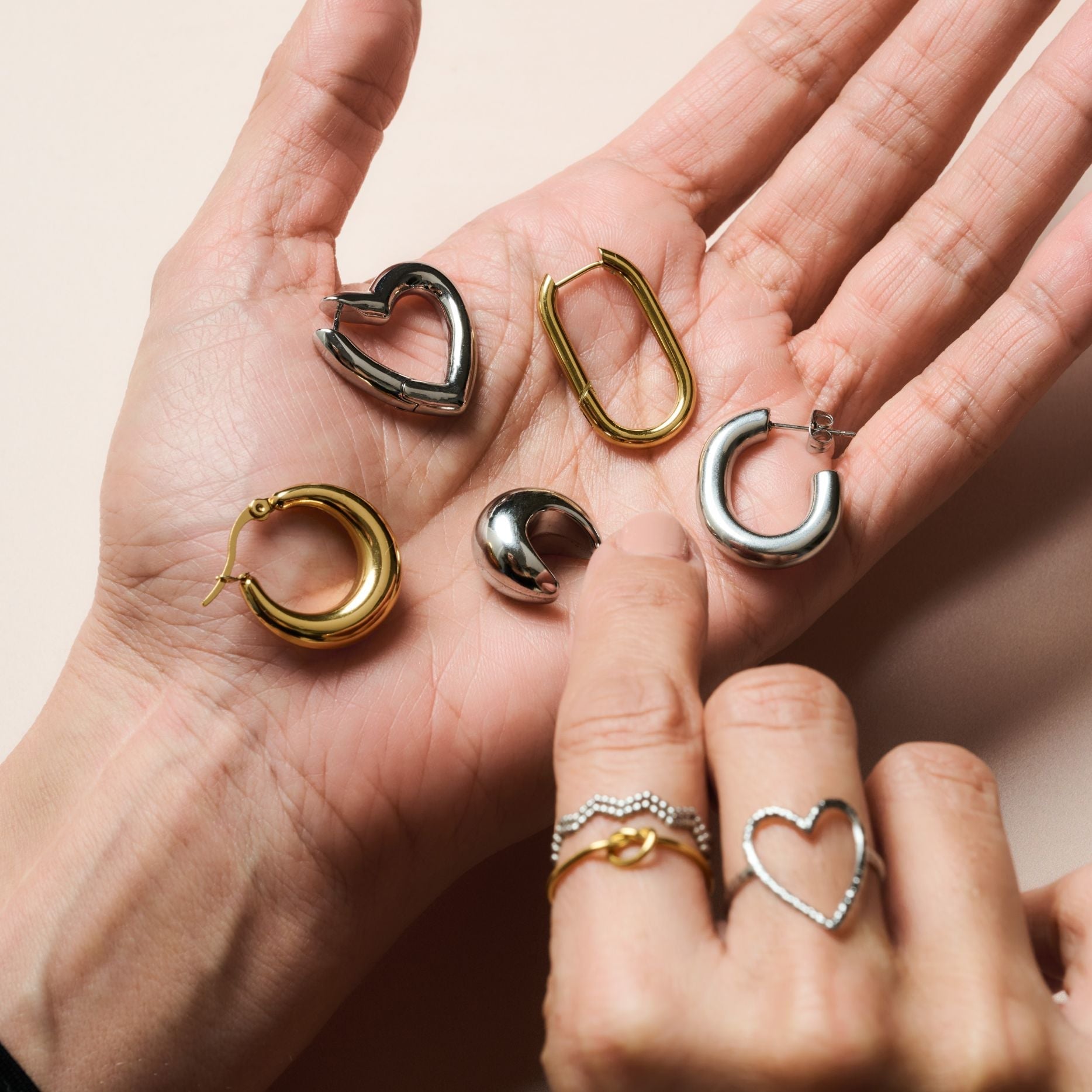 KNOT ADJUSTABLE RING best gold plated tarnish and water resistant piece by Irish Jewellery brand - Lynott Jewellery