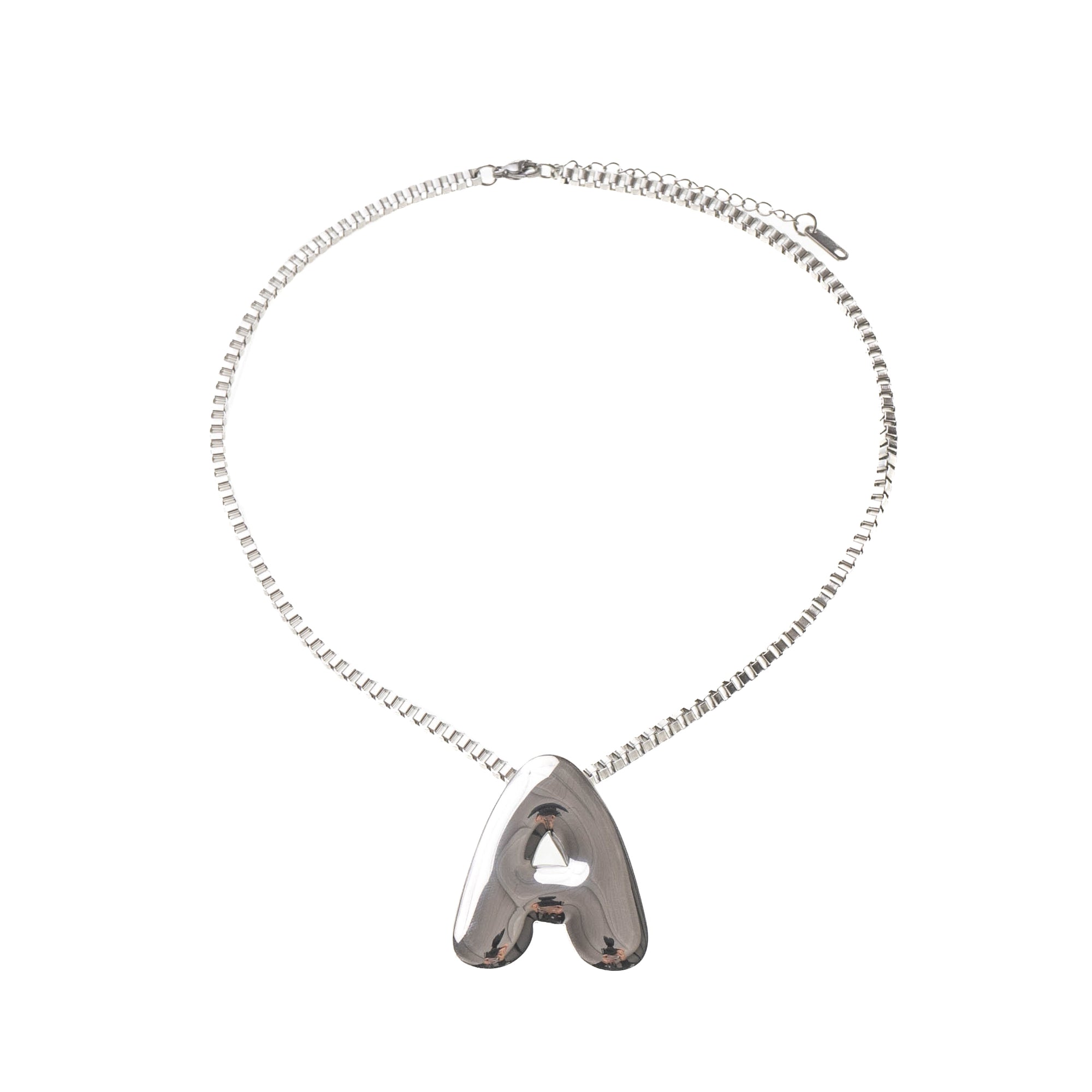 HAILEY BUBBLE INITIAL NECKLACE